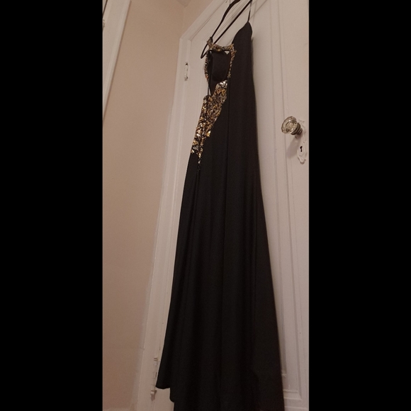 Cassandra Stone by Mac Duggal Evening Dress - Black (Size 2) - Picture 7 of 7